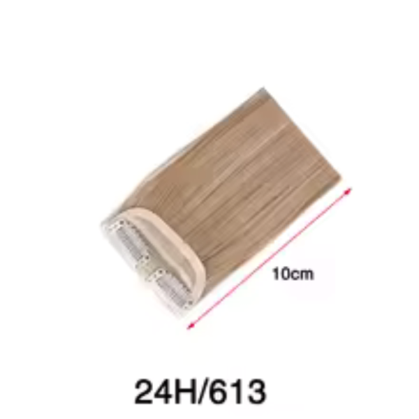 Cheap Hair Accessories Hair Bump Synthetic Clip-On Hair Pad For Natural Hair Extensions 4-12Inch Invisible Fake Hair Patch Card
