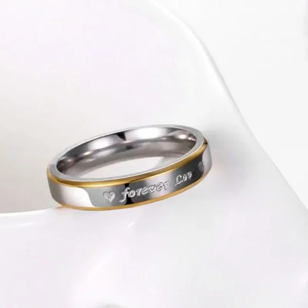 Couple Ring For Valentine Wedding