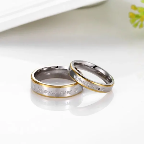 Couple Ring For Valentine Wedding