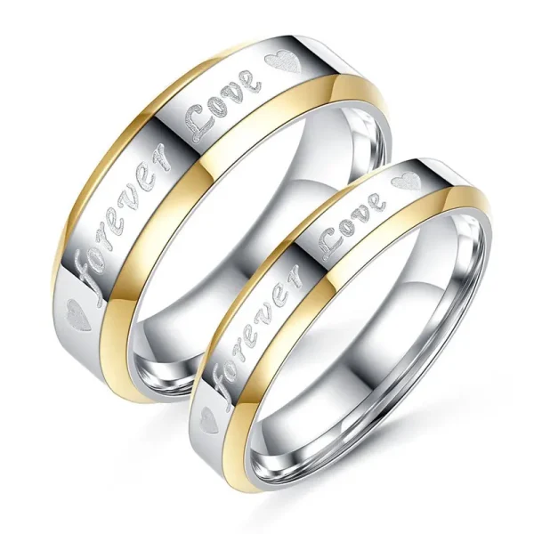 Couple Ring For Valentine Wedding