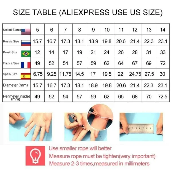 Couple Rings – Women Exquisite Rhinestones Zirconia Rings Set Simple Stainless Steel Men Ring Fashion Jewelry For Lover Gifts
