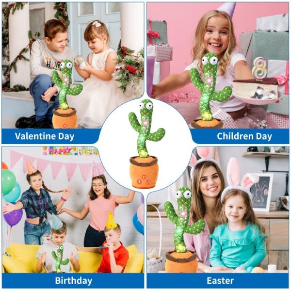 Talking Cactus Toy for Babies & Toddlers – 120 Songs