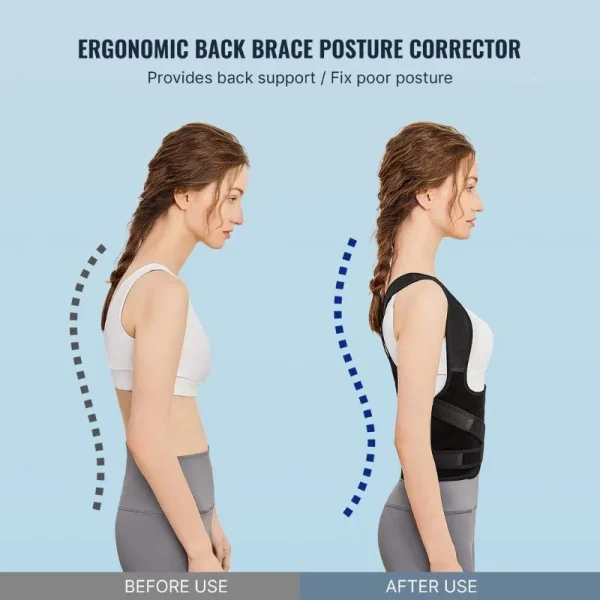 Fit Geno Posture Corrector for Back Pain Relief Support