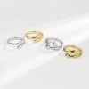 Luxury Fashion Zircon Hug Rings for Women - Image 6