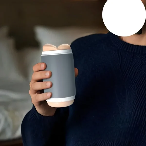 Male Masturbator Stroker – Hands-Free Blowjob Cup for Men
