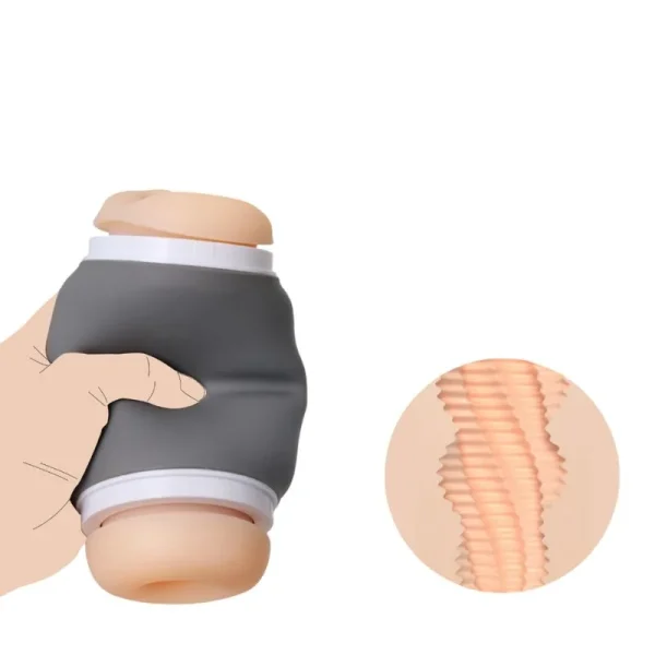 Male Masturbator Stroker – Hands-Free Blowjob Cup for Men