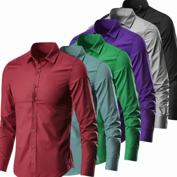 Buy Men’s Casual Shirts Cotton Long Sleeve Shirts for Men