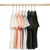 AG230g Bamboo Fiber Shirt short sleeve loose tight combed - Image 2