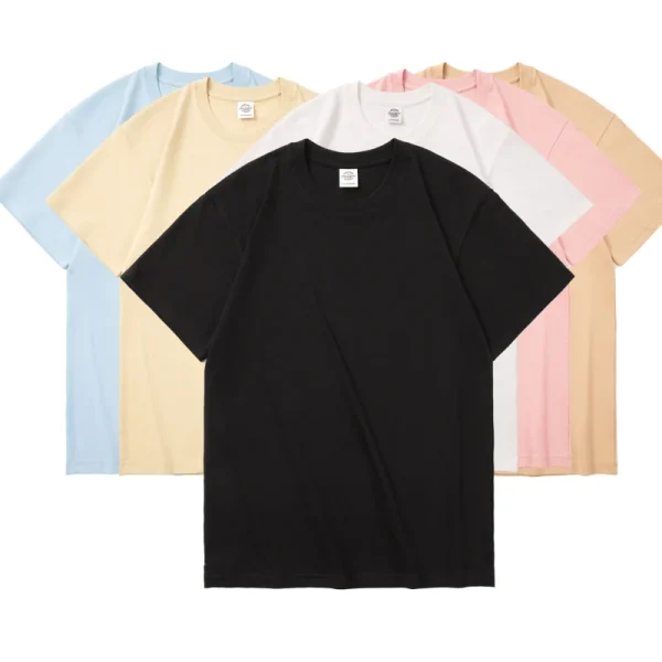AG230g Bamboo Fiber Shirt short sleeve loose tight combed