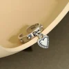 New Charming Love Heart Finger Ring for Women