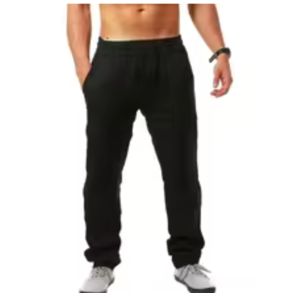 New Spring Summer Men’s Cotton Linen Pants