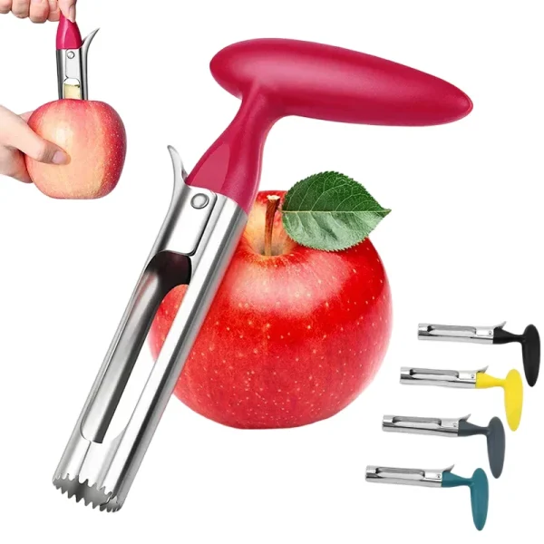 Stainless Steel Apple Corer & Seeder – Durable Kitchen Tool
