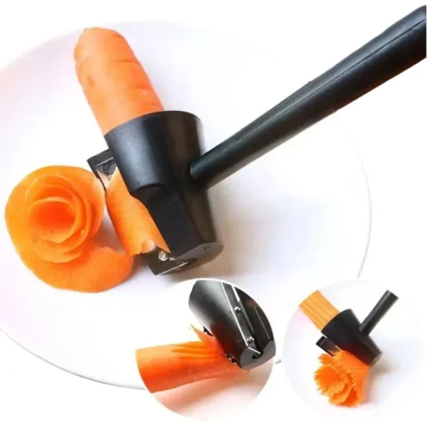 Spiral Slicer Vegetable Cutter – Manual Peeler Tool