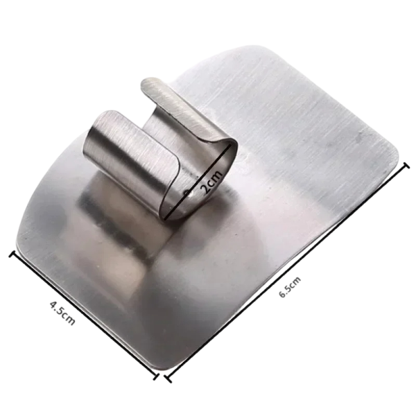 Finger Protector for Cutting – Stainless Steel Kitchen Tool