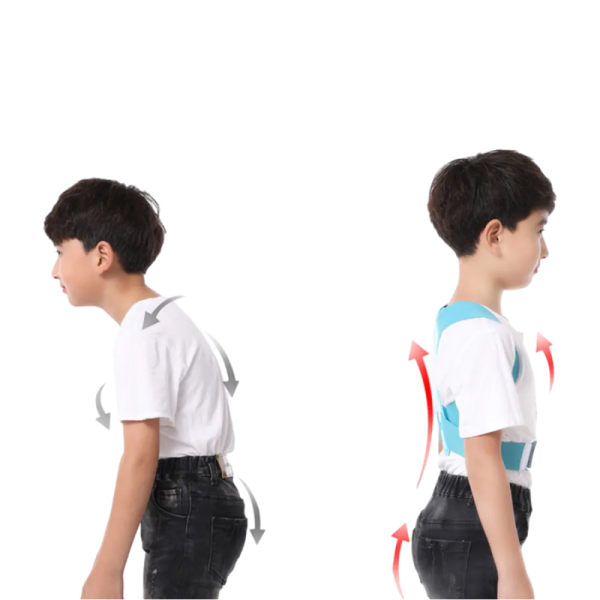 Children’s Adjustable Posture Corrector for Boys & Girls – Back Support Brace