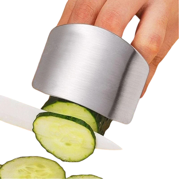 Finger Protector for Cutting – Stainless Steel Kitchen Tool
