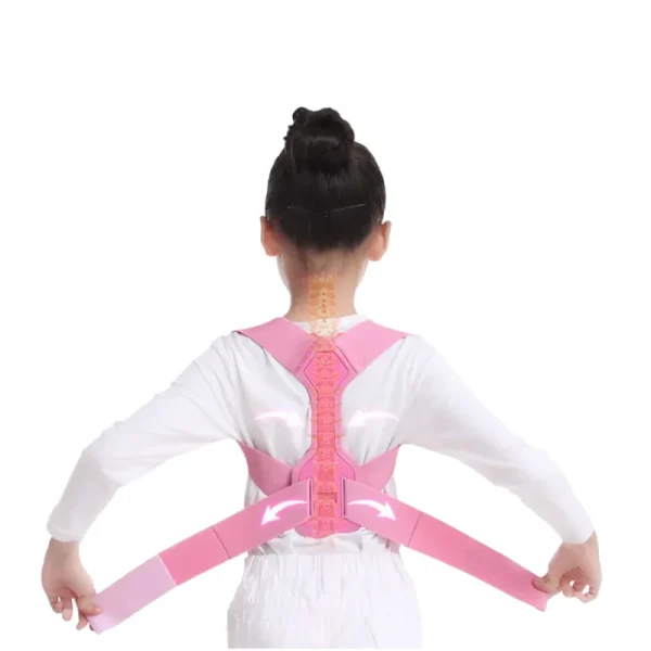 Children’s Adjustable Posture Corrector for Boys & Girls – Back Support Brace