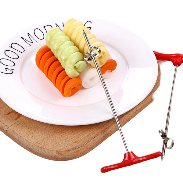 Spiral Vegetable Cutter – Easy Slicer for Carrot & Potato