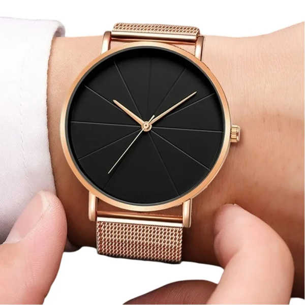 Timeless Minimalist Men’s Luxury Watch – Sleek & Elegant