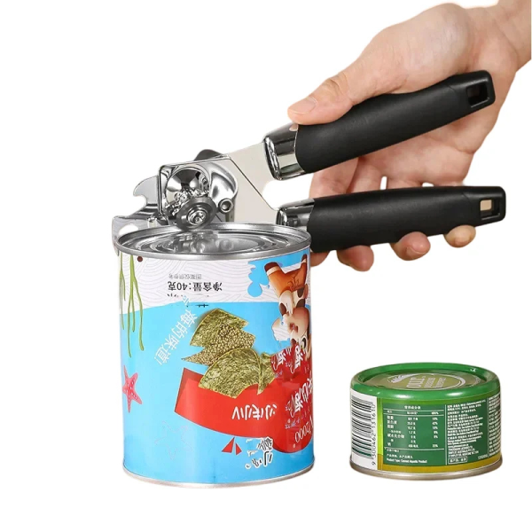 Professional Stainless Steel Can & Bottle Opener – Durable Tool