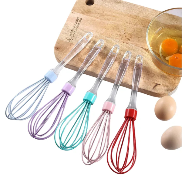 Silicone Egg Beater 10-Inch – Cake & Cream Mixer Tool.