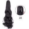 Synthetic Long Straight Claw Clip On Ponytail Hair Extensions 24Inch Heat Resistant Pony Tail Hair piece For Women Daily Party - Image 5