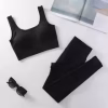 Women's Workout Set 2 Piece High Waist Yoga Leggings with Stretch Sports Bra Gym Activewear Sports Fitness Set - Image 2