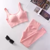 Women's Workout Set 2 Piece High Waist Yoga Leggings with Stretch Sports Bra Gym Activewear Sports Fitness Set - Image 3