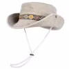 Outdoor Sun Hat Woman Bucket Hat Man Cotton Embroidered Vintage Beach Waterproof Fisherman Fishing Cap Summer Foldable Bob Man - Image 4