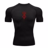 Summer Sports Tops Quick Dry Men's Compression Shirt Short Sleeve Second Skin Gym Workout Short Fitness Running T-Shirt Men Wear - Image 3