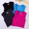 2025 Summer Women Yoga Top Seamless Sport T Shirts Fitness Clothes Short Sleeve Yoga Shirt Gym Top Running Active Wear Sport Top