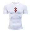 Summer Sports Tops Quick Dry Men's Compression Shirt Short Sleeve Second Skin Gym Workout Short Fitness Running T-Shirt Men Wear - Image 2