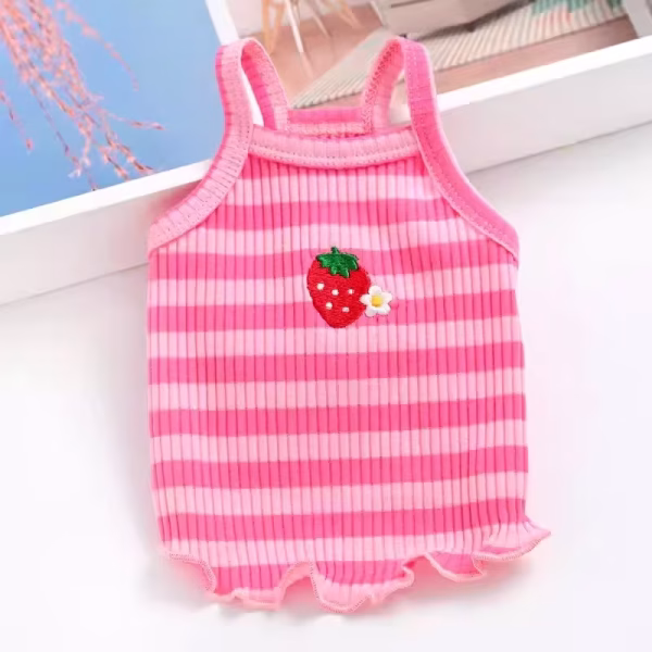 Puppy Summer Clothes Dog Fancy Dress for Small Breeds Dogs Pet Short Skirt Pomeranian One Piece Ropa Perro Costume Roupa Vestido