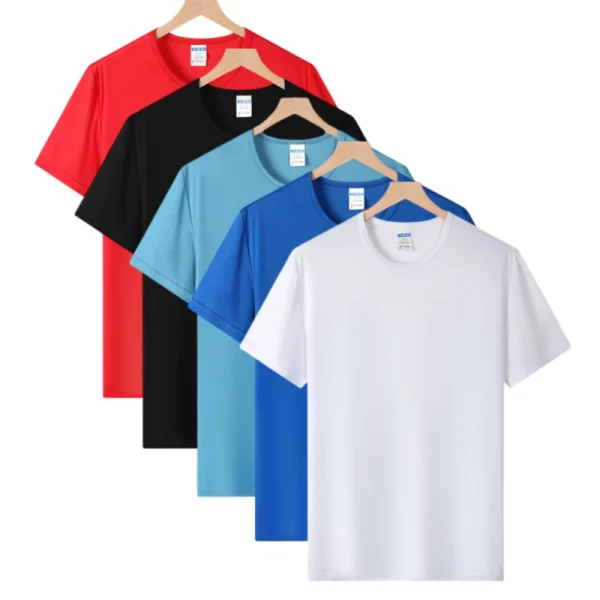Quick Dry Short Sleeve Shirts 1-10 Pack Cross-border men’s