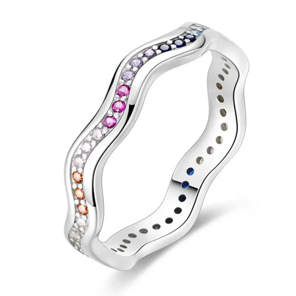Silver Heart Stacking Ring For Men in Pakistan