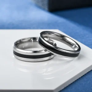 Simple Classic Alliance Wedding Rings