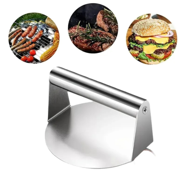 Ultimate Smash Burger Tool – Stainless Steel Hamburger Press