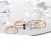 Stainless Steel Single Simple 1mm Thin Wedding Ring for Women - Image 5