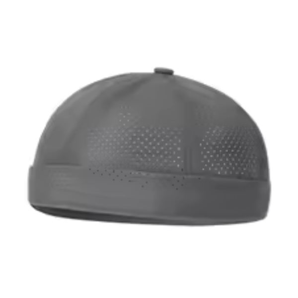 Summer Mens Docker Beanie Cap Outdoor Mesh Breathable Brimless Sailor Fisherman Quick Drying Hat Street Landlord Hat Skull Cap