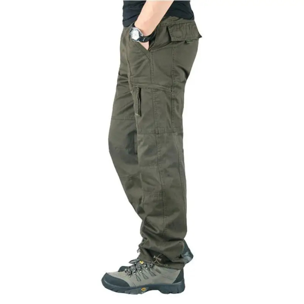 Men’s New Tactical Pants High Quality Cargo Multi-pocket Khaki Black Army Green Cotton Original Street Beige Trousers