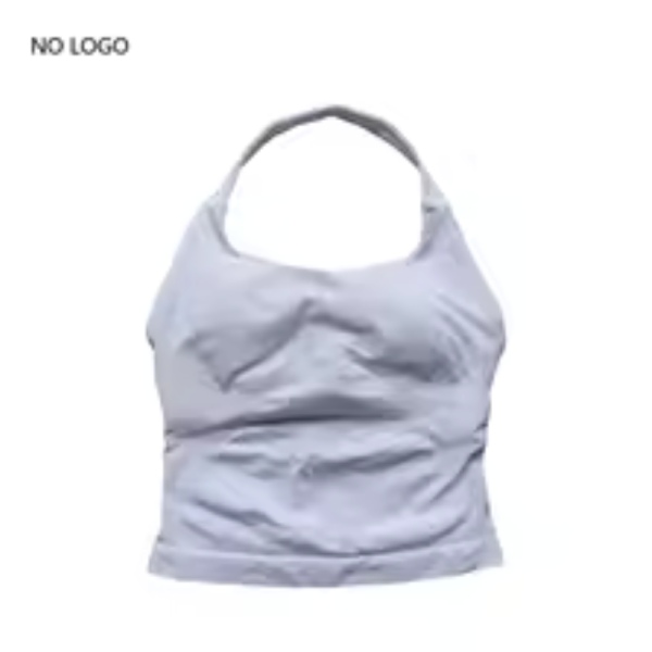 Impact Halter Top Gym Vest Woman Backless Tank Tops Push Up Sport Bras Running Vest Workout Tops Activewear Yoga Clothing