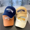 1pc Solid Letter Kids Baseball Cap Embroidery Children Girls Boys Sun Hat Spring Summer Outdoor Adjustable Visor Baby Cap - Image 3