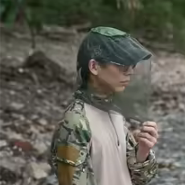 Anti Mosquito Fishing Cap 1pc Breathable Adjustable Mesh Fishing Hat Net For Men And Women Outdoor Traveling Camping Sun hat