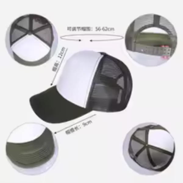 Unisex Cheaper 5 Panel Trucker Hat For Adult Summer Net Baseball Cap Men Women Blank Mesh tentacle Sun Hat Visor