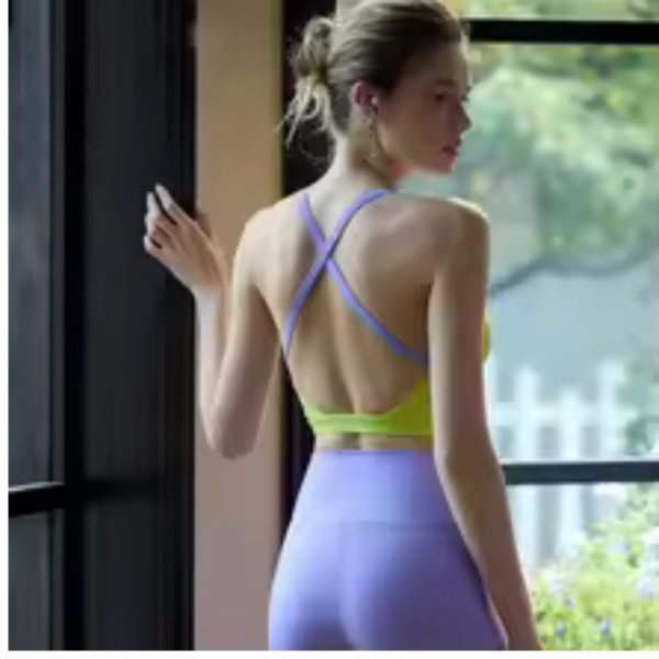 Women’s Yoga Set Workout Set 2 Piece High Waist Yoga Leggings Sports Bra Gym Suit Activewear Sports Fitness Set Sports Suit