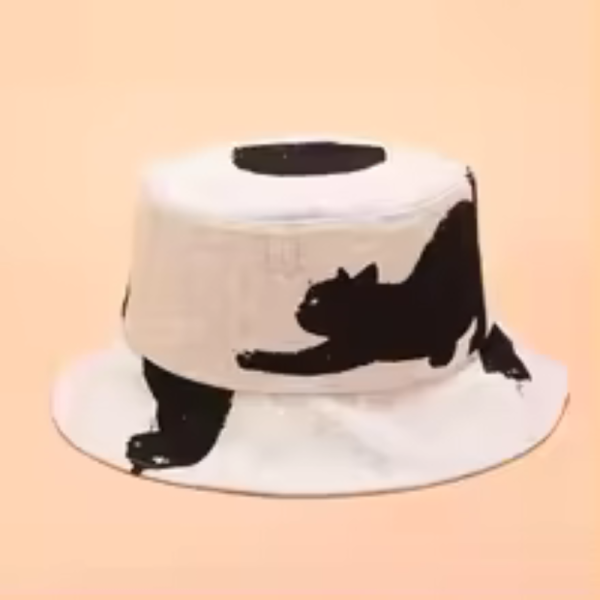 Hat Outdoor Casual Fisherman Hat Bucket Hat Fully Matched Printed Bucket Hat UV Sun Protection for Men Women Outdoor Activities