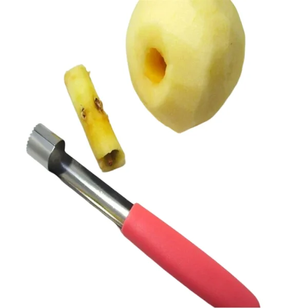 Apple Corer Pitter & Fruit Seed Remover Tool for Kitchen