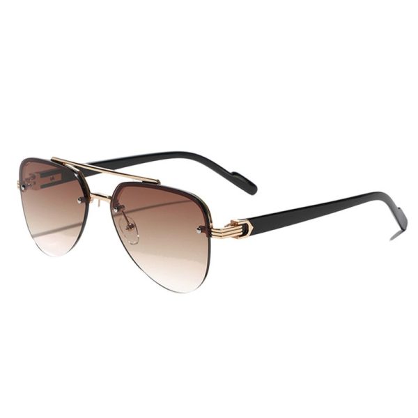 Dazzling Rimless Aviators: Wholesale Chic .