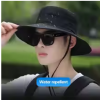 UV-proof Big Eaves Hat Summer Sunshade Fisherman Sunscreen Outdoor fishing Waterproof Quick drying Breathable Umbrella Cap Men - Image 2