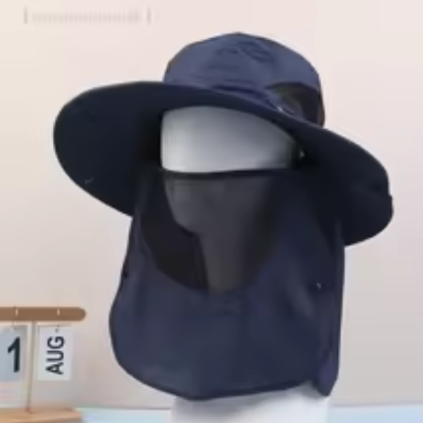 Outdoor Fishing Hat Summer Sun Hat Hunting Fishing Cap Women Men Neck Flap Fisherman Hat Hiking Camping Visor Bucket Hat